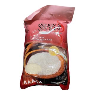 Spoon & Spoon Thais, Jasmine 
Long Grain Fragrant Rice 5kg