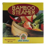 Jade Temple Bambusdämpfer 3-Teilig 20 cm Bamboo Steamer Set