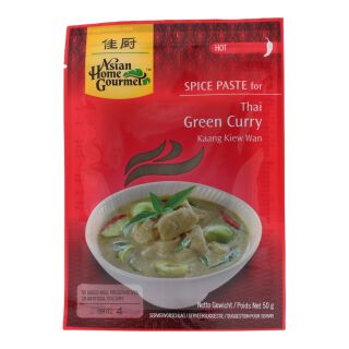 Asian Home Gourmet Groene Kerriepasta 50g