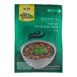 Asian Home Gourmet Hot & Sour Suppen Paste 50g