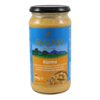 Rajah Korma Kokosnuss Currysauce 500g
