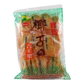 Reiscracker mit Kokosnuss Geschmack Bin-Bin 150g