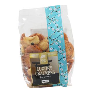 Golden Turtle Luxury Rice Crackers Mix 100g