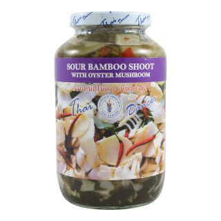 Thai Dancer Sour Bamboo shoots with Oyster Mushroom 400g