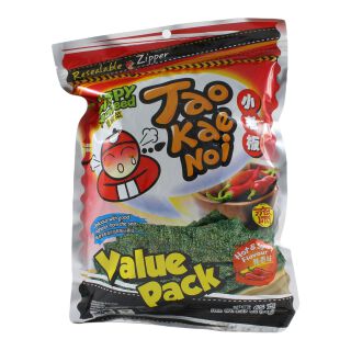 Hot & Spicy Seaweed Snack Tao Kae Noi 59g