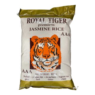 Royal Tiger Cambodja 
Lange Nerf Geurige Rijst 18kg