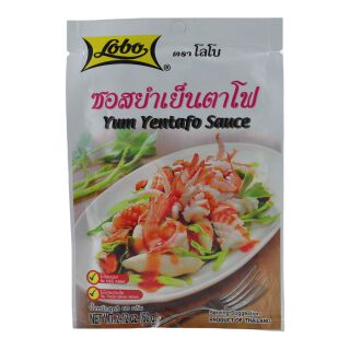 "Yum Yentafo Sauce, würzig-saure Tofu Sauce, Lobo 60g