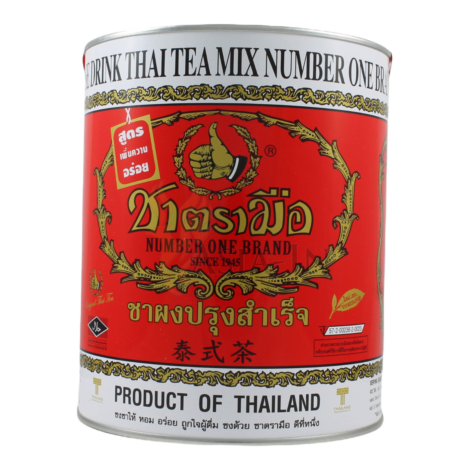 Roter Tee mit Vanillegeschmack aus Thailand Cha Tra Mue 450g