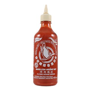 Flying Goose Sriracha Chilli Sauce With Garlic, Without Glutamate 455ml