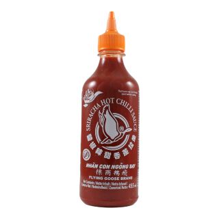 Flying Goose Sriracha Chilisauce mit Thai Ingwer (Galgant) 455ml