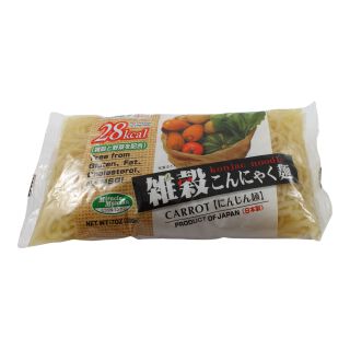 Marukin Konnyakumen Ninjin Konjak Shirataki Nudeln mit Karotten 200g