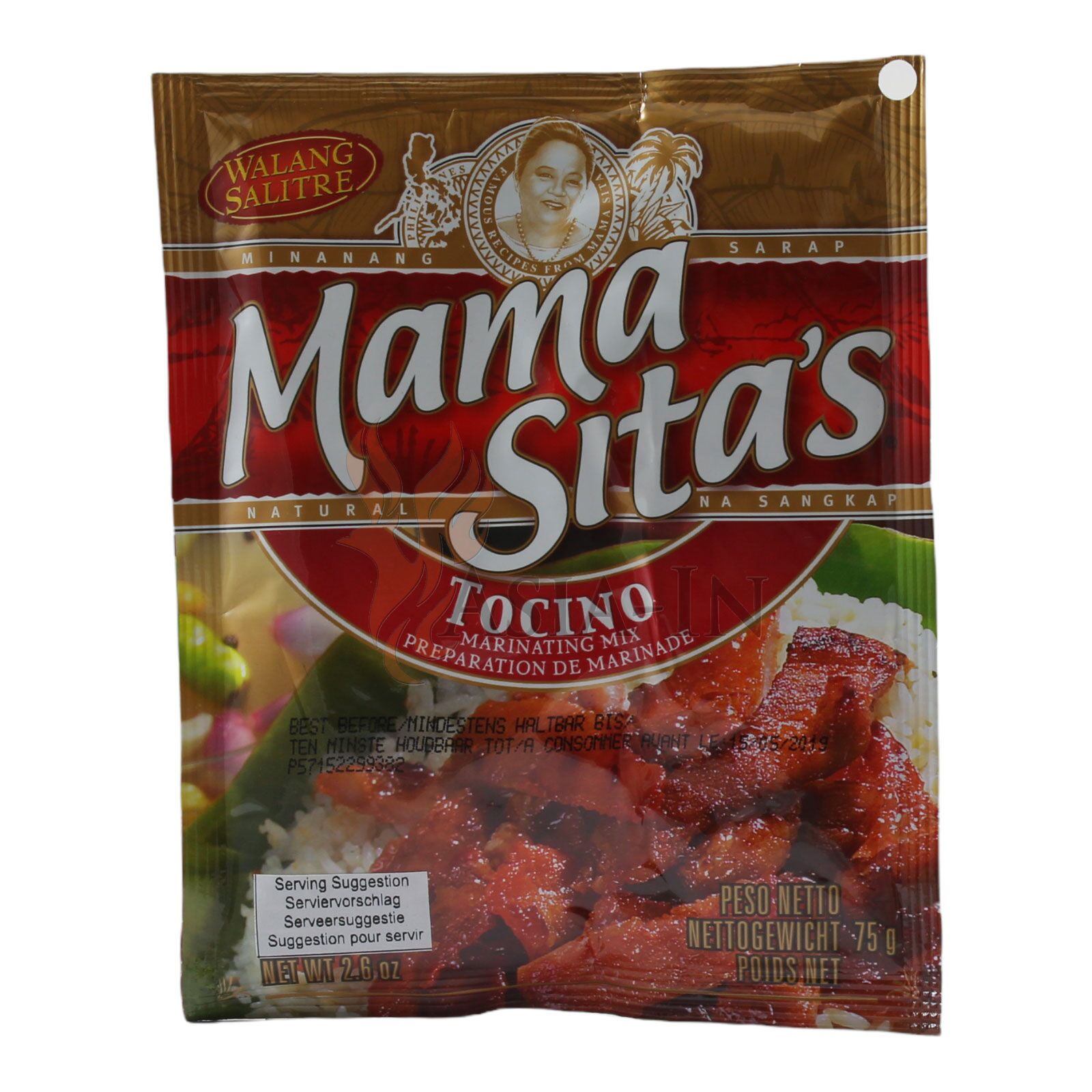 Mama Sita's Tocino Marinademix 75g bei Asia-In nur 1,60€