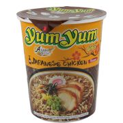 YumYum Japanese Chicken Soya Instant Noodles In Cup 70g