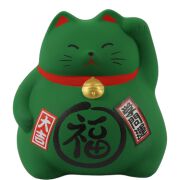 Lucky Cat Green, 9Cm Tokyo Design Studio