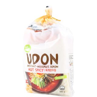 allgroo Hot & Spicy, Udon Instant Nudeln 600g