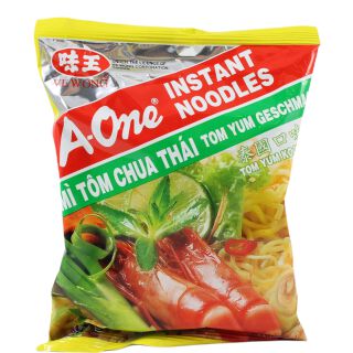 A-One Shrimps, Tom Yum Instant Noodles 85g