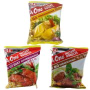 A-One Chicken, Beef, Duck Instant Noodles 2,55kg